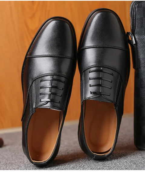 Sapato Social Loafer Vintage - Couro Revestido