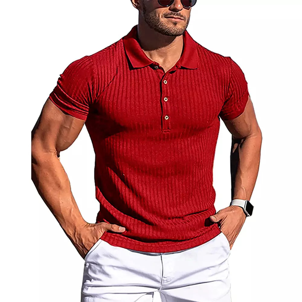 Camisa Polo Listrada