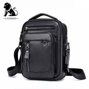 Bolsa de Ombro Masculina em Couro