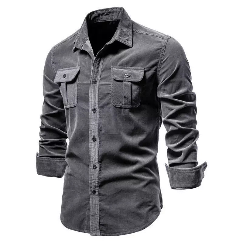 Camisa Masculina Casual 100% Algodão