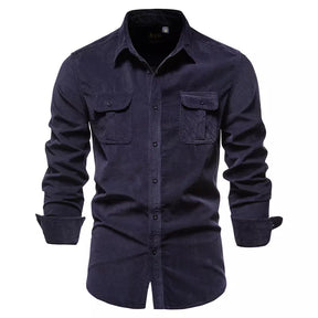 Camisa Masculina Casual 100% Algodão