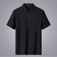 Camisa Polo Elegance - Tecido em Seda Gelo