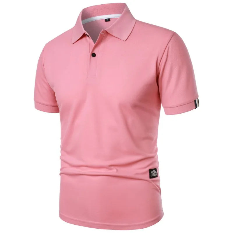 Camisa Gola Polo Esportiva Masculina Monocromática