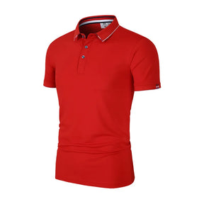 Camisa Masculina Gola Polo Monocromática Esportiva