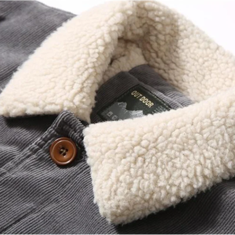 Jaqueta Masculina de Veludo SZ com Interior Forrado - Ziômen- Promoção de Inverno Setembro