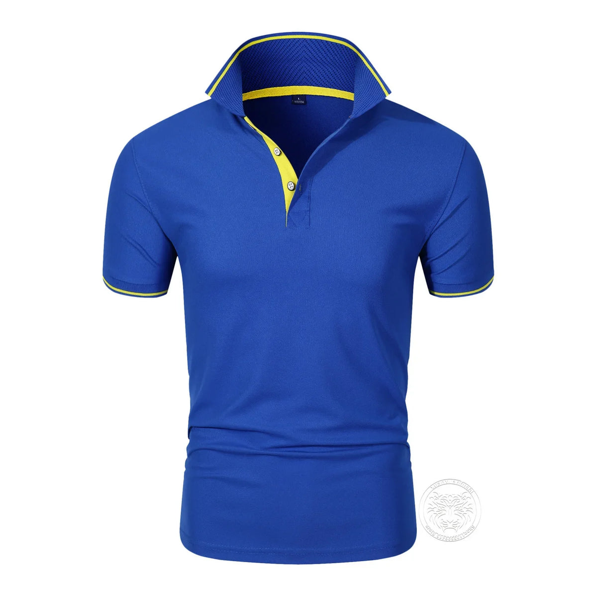 Camisa Masculina Esportiva Gola Polo Manga Curta Respirável