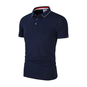 Camisa Masculina Gola Polo Monocromática Esportiva