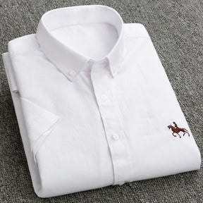 Camisa de Algodão Oxford