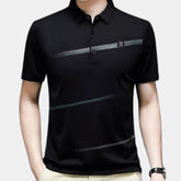 Camisa Polo Impressa Roy - Preta