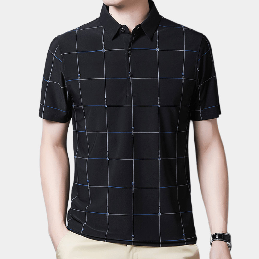 Camisa Browon Polo Gráfico Ziômen - Preta