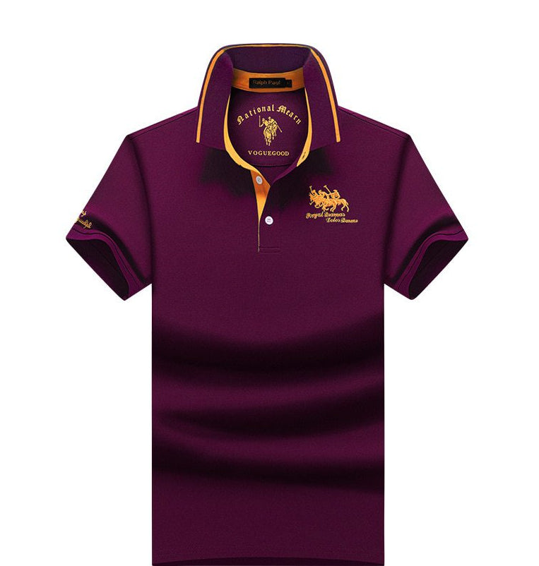 Camisa Ralph Polo em Algodão - Vinho