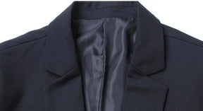 Blazer Masculino Liso - Preto